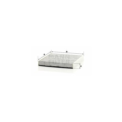 Filtre, air d'habitacle Adsotop MANN-FILTER CUK 26 009