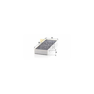 Filtre, air d'habitacle Adsotop MANN-FILTER CUK 26 014-2