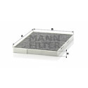 Filtre, air d&#39;habitacle Adsotop MANN-FILTER CUK 2620