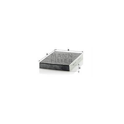 Filtre, air d'habitacle Adsotop MANN-FILTER CUK 2743