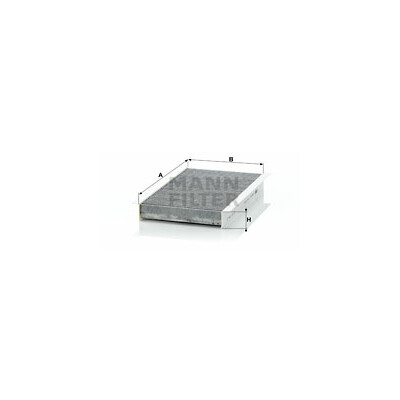 Filtre, air d'habitacle Adsotop MANN-FILTER CUK 2747