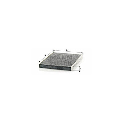 Filtre, air d'habitacle Adsotop MANN-FILTER CUK 2882