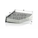 Filtre, air d&#39;habitacle Adsotop MANN-FILTER CUK 2939 