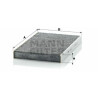 Filtre, air d&#39;habitacle Adsotop MANN-FILTER CUK 2952