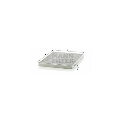 Filtre, air d'habitacle Adsotop MANN-FILTER CUK 3042