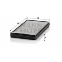 Filtre, air d&#39;habitacle Adsotop MANN-FILTER CUK 3124-2