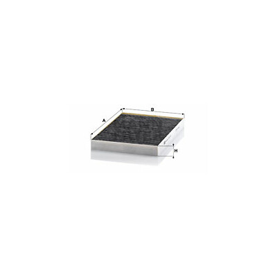 Filtre, air d'habitacle Adsotop MANN-FILTER CUK 3137