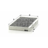 Filtre, air d&#39;habitacle Adsotop MANN-FILTER CUK 3139