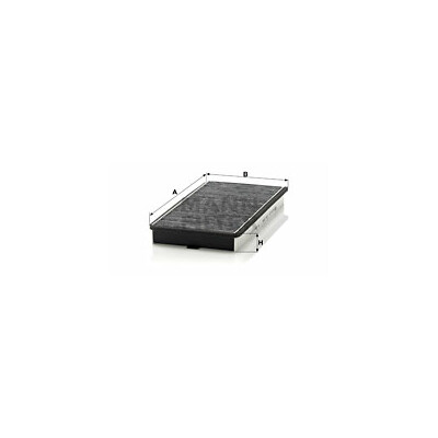 Filtre, air d'habitacle Adsotop MANN-FILTER CUK 3340