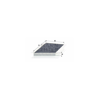 Filtre, air d'habitacle Adsotop MANN-FILTER CUK 3461
