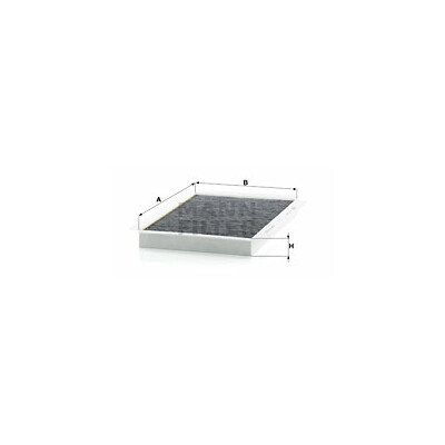 Filtre, air d'habitacle Adsotop MANN-FILTER CUK 3569