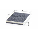 Filtre, air d&#39;habitacle Adsotop MANN-FILTER CUK 3780