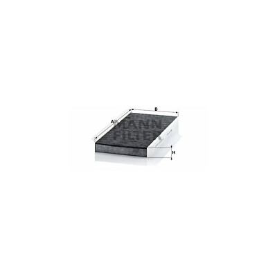 Filtre, air d'habitacle Adsotop MANN-FILTER CUK 4054