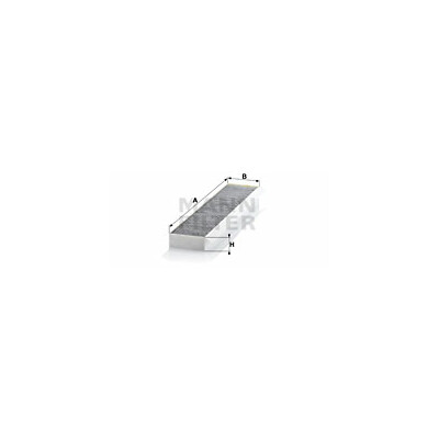 Filtre, air d'habitacle Adsotop MANN-FILTER CUK 5141
