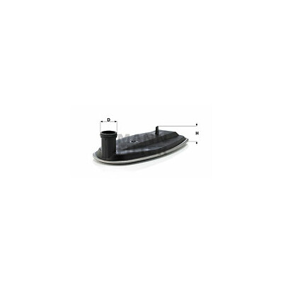 Filtre hydraulique, transmission automatique MANN-FILTER H 182 KIT