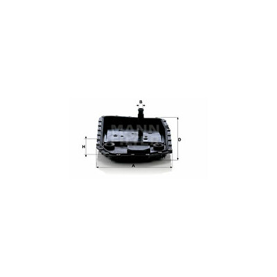 Filtre hydraulique, transmission automatique MANN-FILTER H 50 001