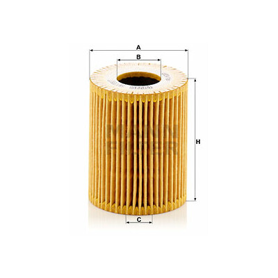 Filtre à huile MANN-FILTER HU 7017 z