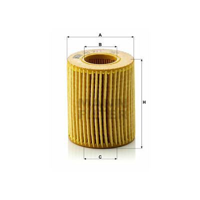 Filtre à huile Evotop MANN-FILTER HU 711 x