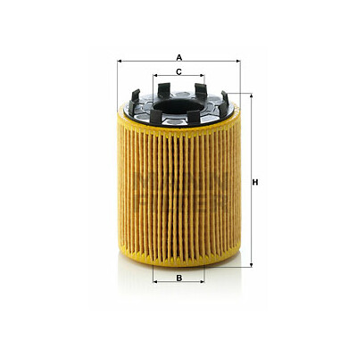 Filtre à huile MANN-FILTER HU 713/1 x