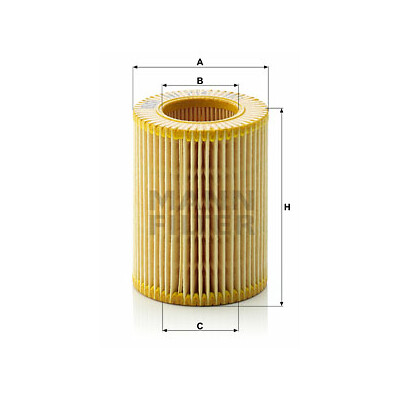 Filtre à huile MANN-FILTER HU 714 x