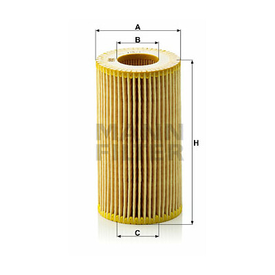 Filtre à huile evotop MANN-FILTER HU 718/1 n