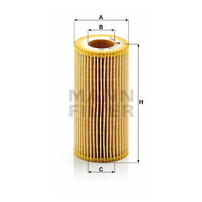 Filtre à huile evotop MANN-FILTER HU 719/6 x