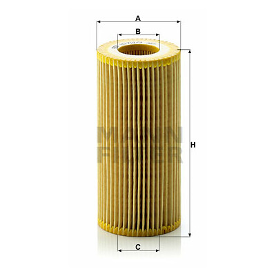 Filtre à huile evotop MANN-FILTER HU 721/3 x