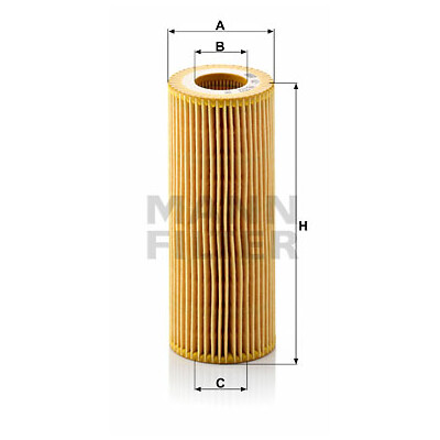 Filtre à huile Evotop MANN-FILTER HU 722 x