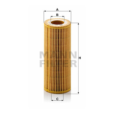Filtre à huile et filtre à huile MANN-FILTER HU 722