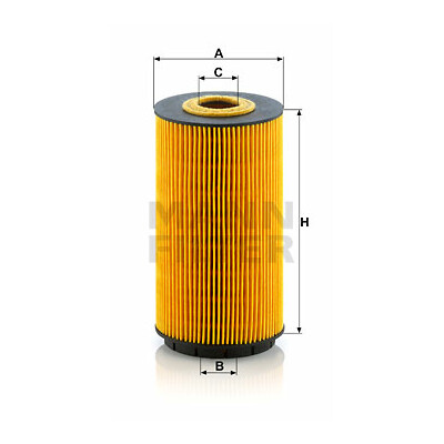Filtre à huile MANN-FILTER HU 8010 z