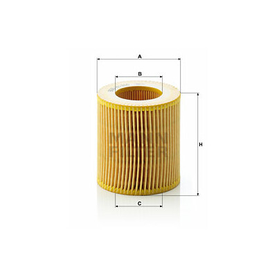 Filtre à huile MANN-FILTER HU 816 x