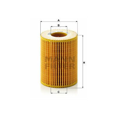 Filtre à huile evotop MANN-FILTER HU 820 x