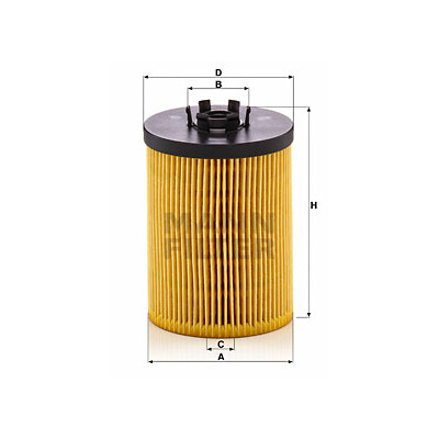 Filtre à huile MANN-FILTER HU 823 x