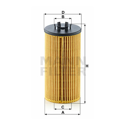 Filtre à huile MANN-FILTER HU 835/1 z
