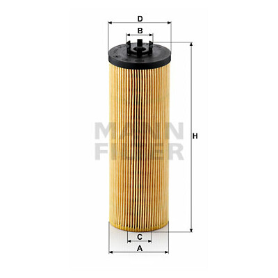 Filtre à huile Evotop MANN-FILTER HU 842 x