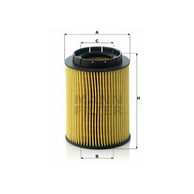 Filtre à huile evotop MANN-FILTER HU 932/6 n