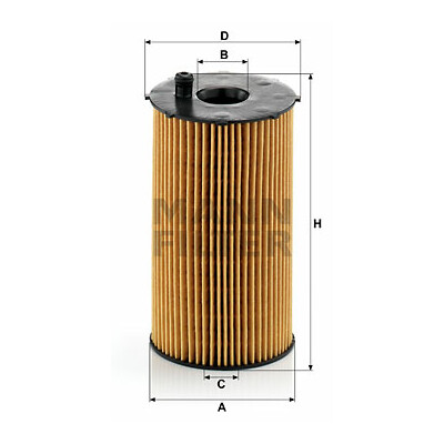 Filtre à huile MANN-FILTER HU 934/1 x
