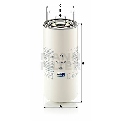 Filtre à air comprimé MANN-FILTER LB 13 145/3