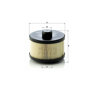Filtre à carburant MANN-FILTER PU 10 001 x