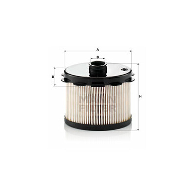 Filtre à carburant MANN-FILTER PU 1021 x