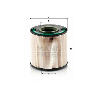 Filtre à carburant MANN-FILTER PU 1040 x