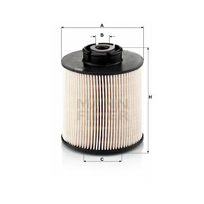 Filtre à carburant evotop MANN-FILTER PU 1046/1 x