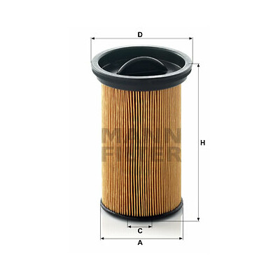 Filtre à carburant MANN-FILTER PU 742