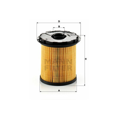 Filtre à carburant MANN-FILTER PU 822 x