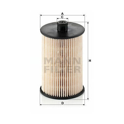 Filtre à carburant MANN-FILTER PU 823 x
