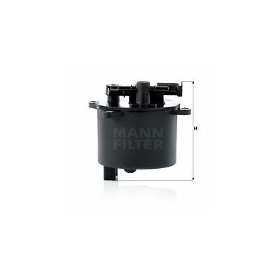 Filtre à carburant MANN-FILTER WK 12 001