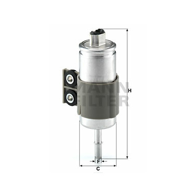 Filtre à carburant MANN-FILTER WK 611/6