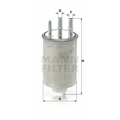 Filtre à carburant MANN-FILTER WK 829/6