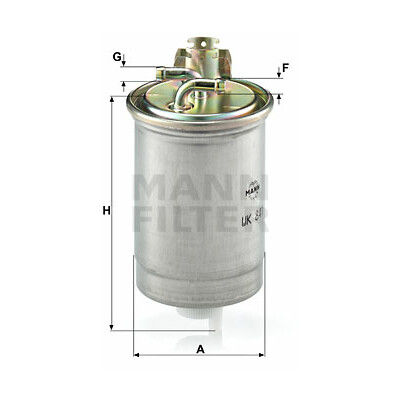 Filtre à carburant MANN-FILTER WK 841