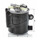 Filtre à carburant MANN-FILTER WK 919/1